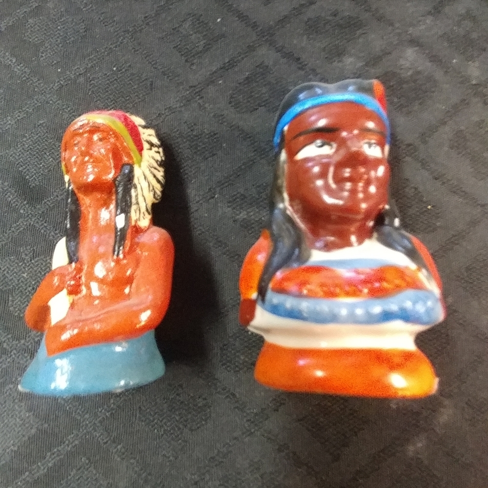 Vintage Indian Salt & Pepper Shakers